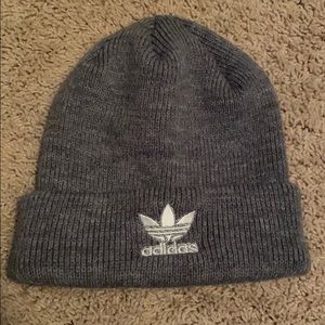 Gray Adidas Beanie